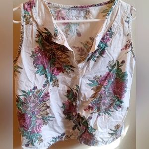 Vintage 90s flower tank